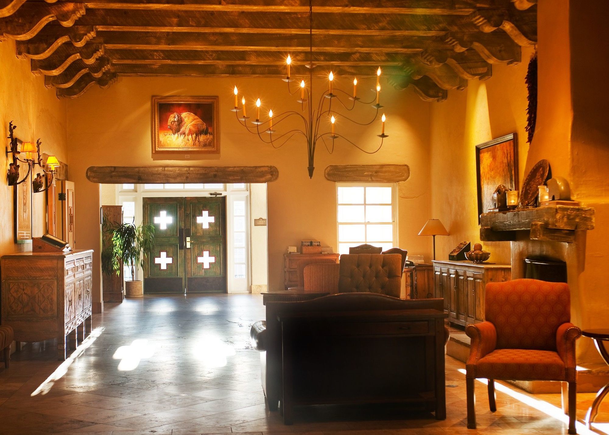 Hilton Santa Fe Historic Plaza Otel Dış mekan fotoğraf